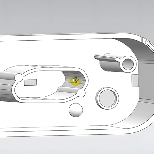 conception du patron d'une pièce moulée par injection