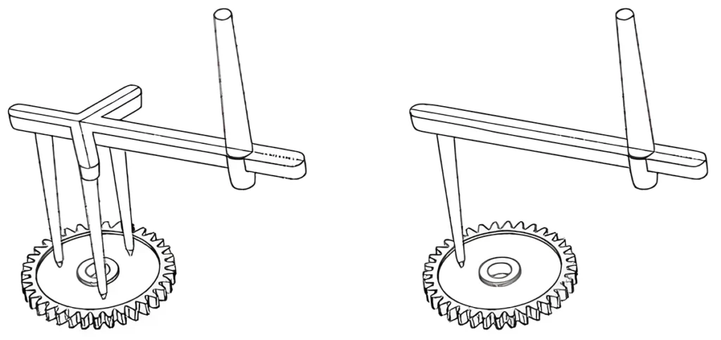 Comparison of three-point balanced gating system and one-point balanced gating system