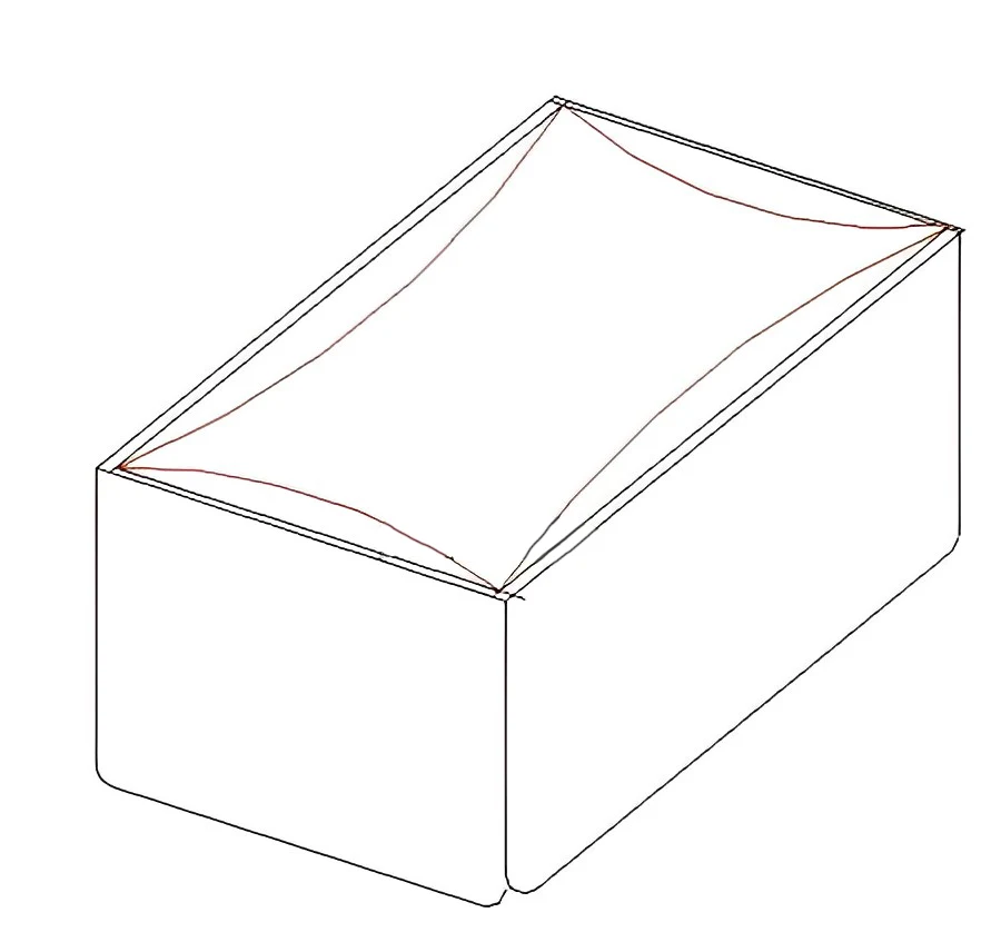 draft view of warping in injection molding