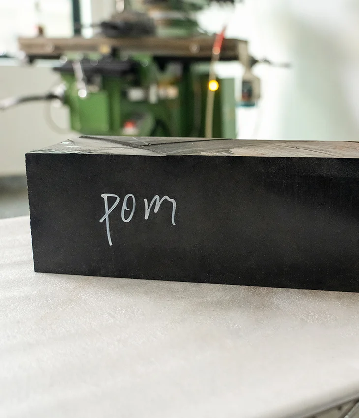 POM plastic material for CNC