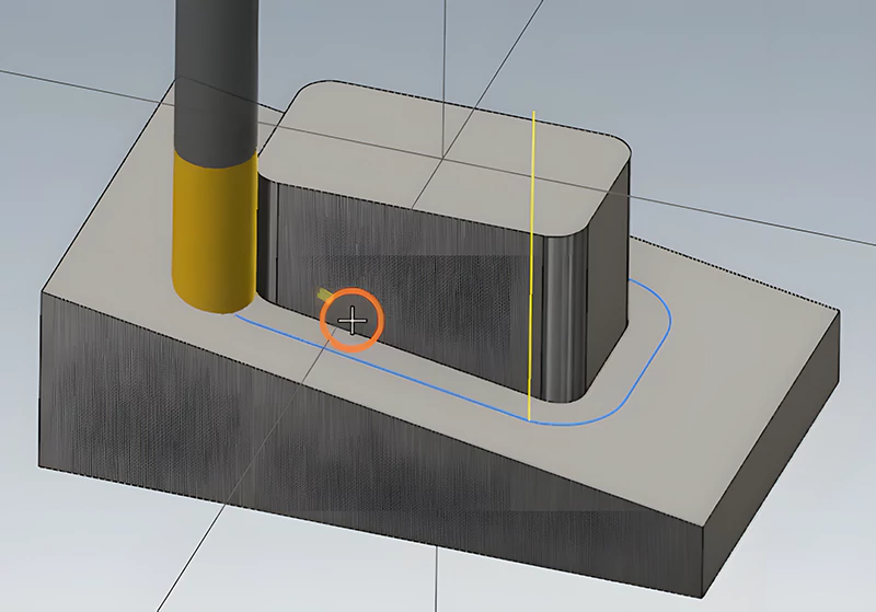 ramp milling process