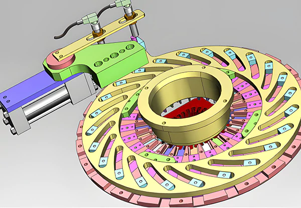 Using UG make a industrial part design